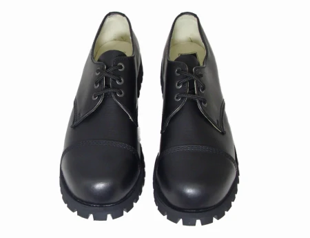 Glany T-rex 3 dziurki czarne cienka podeszwa (2)