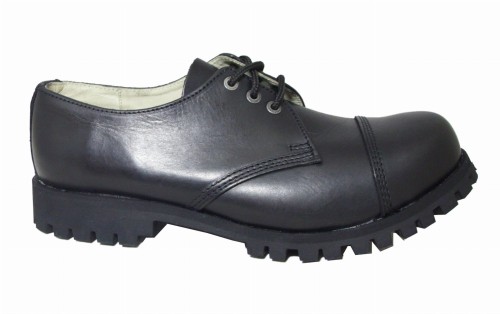 Przejdź do produktu Glany T-rex / STE 3 dziurki czarne cienka podeszwa