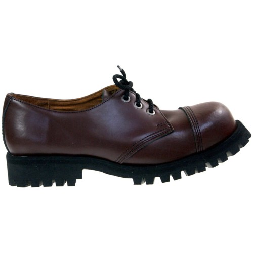 Przejdź do produktu Glany T-rex 3 dziurki brązowe