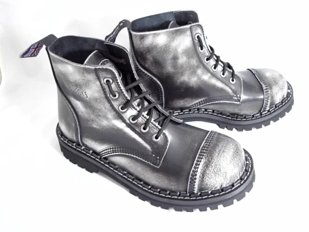 Glany Steady's 6 dziurek czarne przecierane na biało (1)