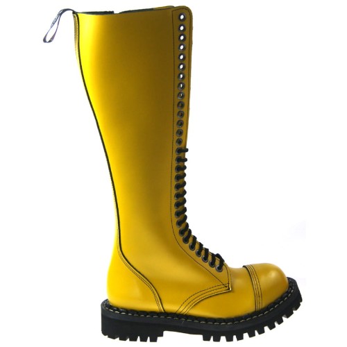 Przejdź do produktu Glany Steady's 30 dziurek żółte