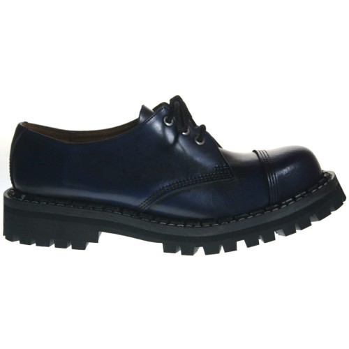 Przejdź do produktu Glany Steady's 3 dziurki półbuty przecierane na niebiesko