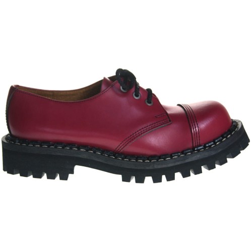 Przejdź do produktu Glany Steady's 3 dziurki półbuty fuksja