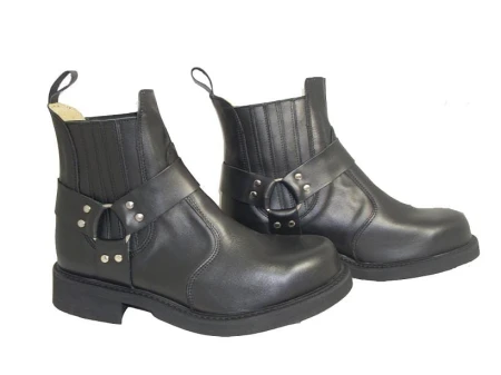 Buty na motor Campilot nes skóra czarne (2)