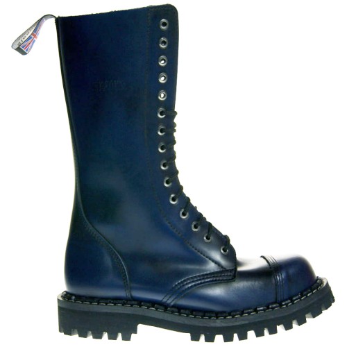 Przejdź do produktu Glany Steady's 20 dziurek przecierane na niebiesko