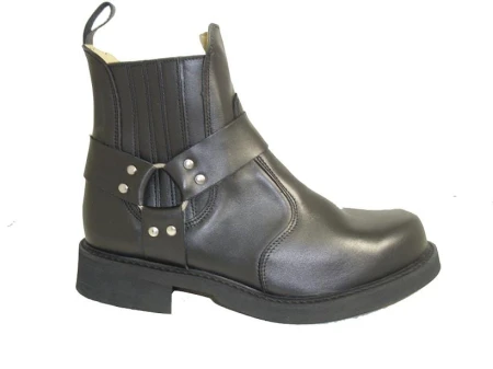 Buty na motor Campilot nes skóra czarne