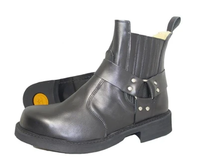 Buty na motor Campilot nes skóra czarne (1)