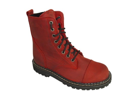 Przejdź do produktu Glanik STEADY'S 8 oczek  czerwone CRAZY HORSE