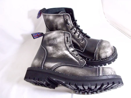 Glany Steady's 6 dziurek czarne przecierane na biało (3)