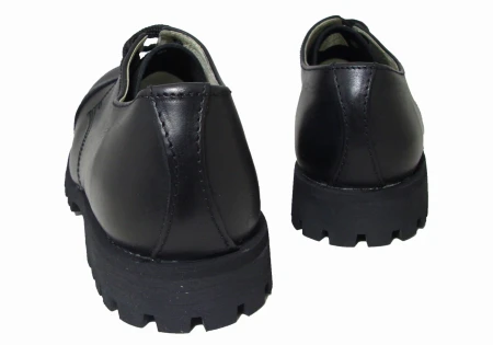 Glany T-rex 3 dziurki czarne cienka podeszwa (3)